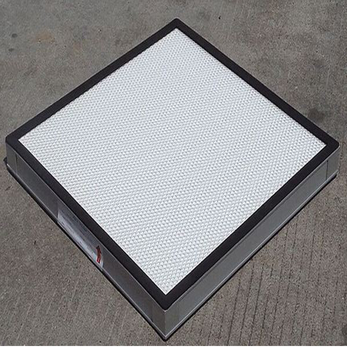 V Shape Panel Filter Without Clapboard