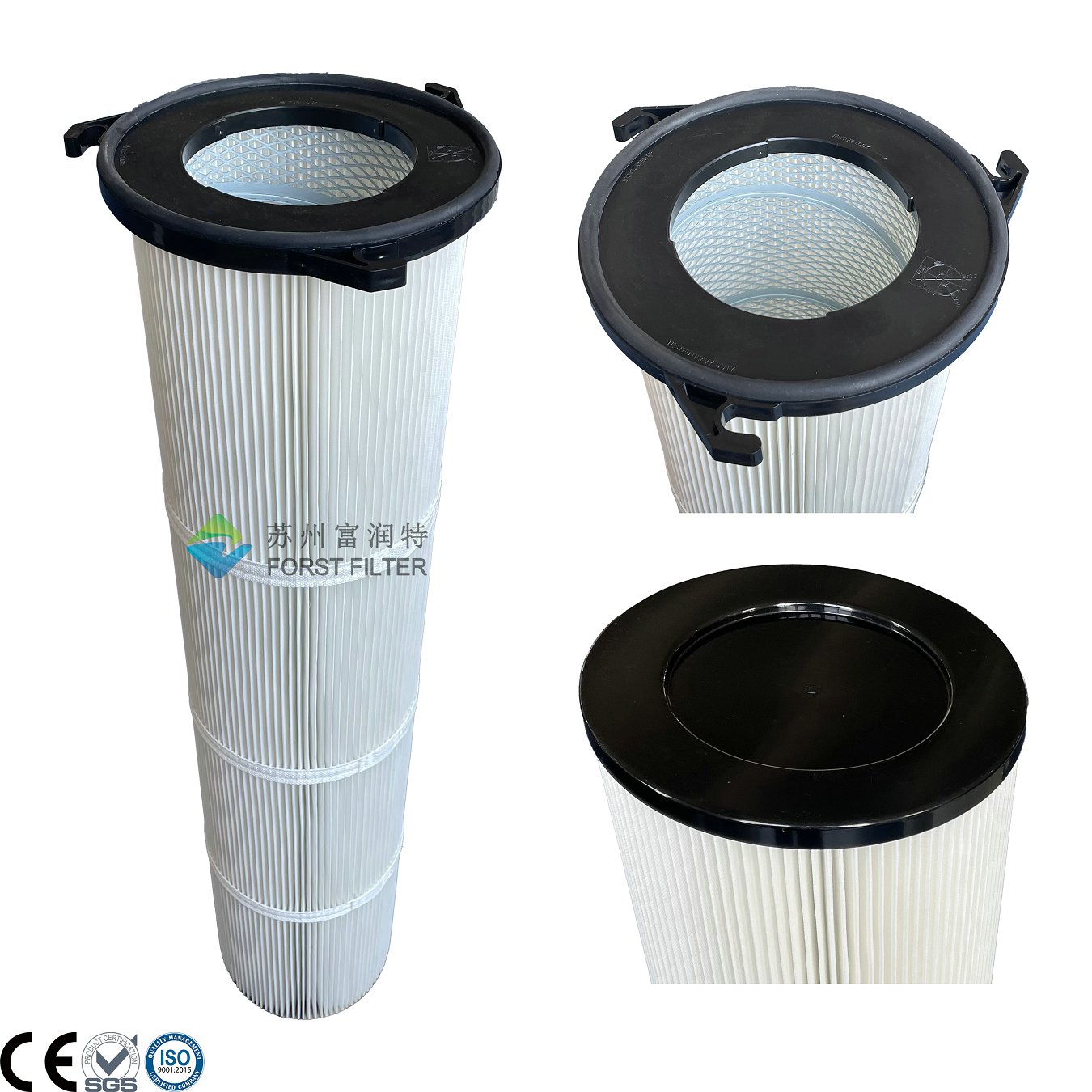 Three-lug Air Filter Cartridge