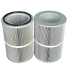 Anti-Static Polyester Dust Filter Cartridge | Cylindrical Air Filter for Explosive Dust Control