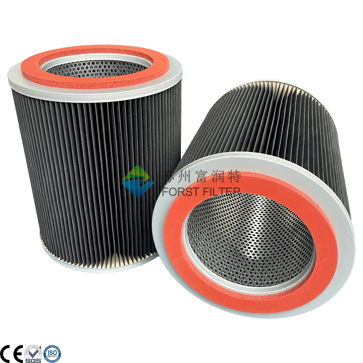High-Performance Carbon Fiber Dust Filter Cartridge | Industrial Air Filtration