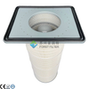 High-Efficiency Square Cap Dust Collector Filter Cartridge | Wood Pulp Paper Media, Secure Fit, Long Service Life
