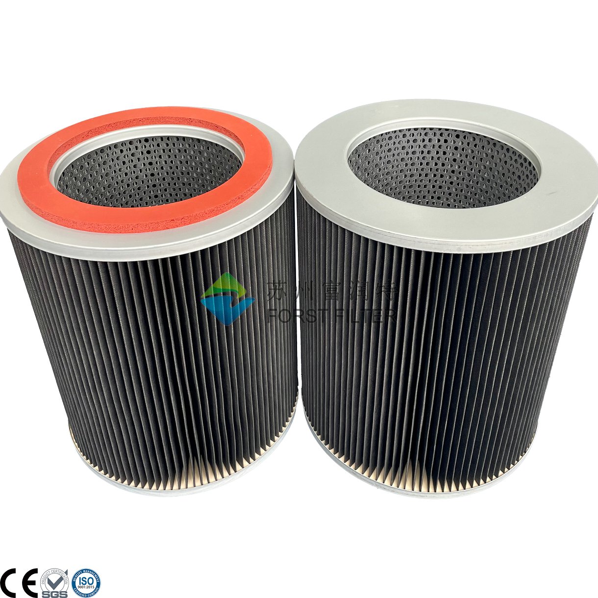 High-Performance Carbon Fiber Dust Filter Cartridge | Industrial Air Filtration