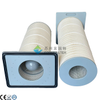 High-Efficiency Square Cap Dust Collector Filter Cartridge | Wood Pulp Paper Media, Secure Fit, Long Service Life