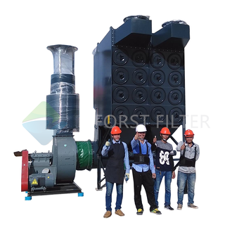 Horizontal Cartridge Dust Collector System