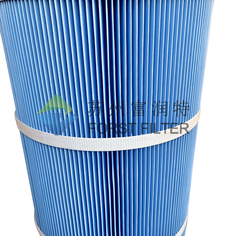 Blue Polyester Air Filter Cartridge