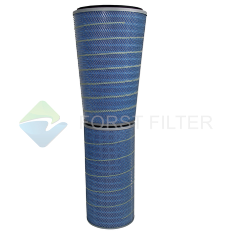 Blue Cellulose Nano Fiber Conical filter cartridge