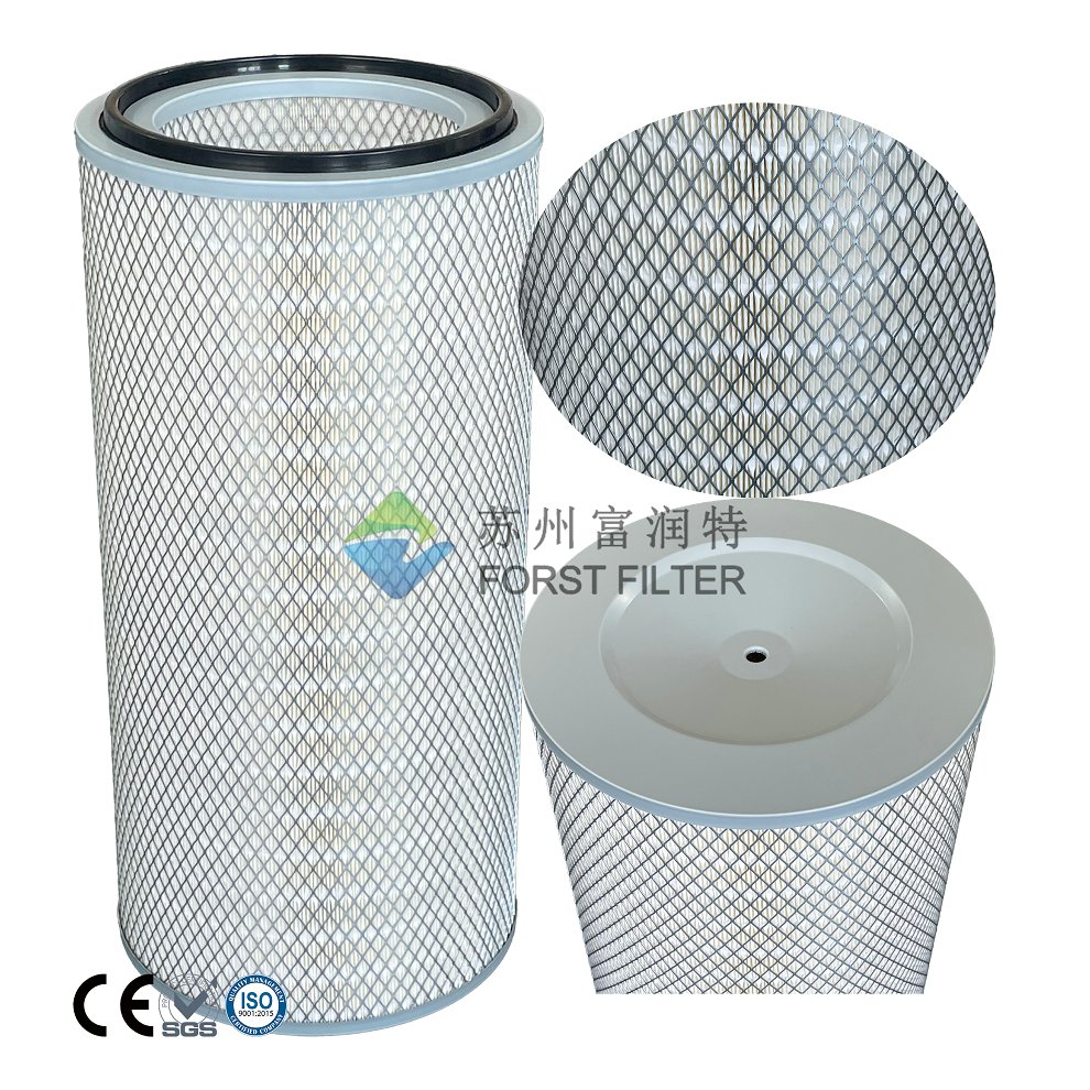 Forst High Efficiency Industrial Dust Collector Replacement Filter Cellulose Filter Cartridge