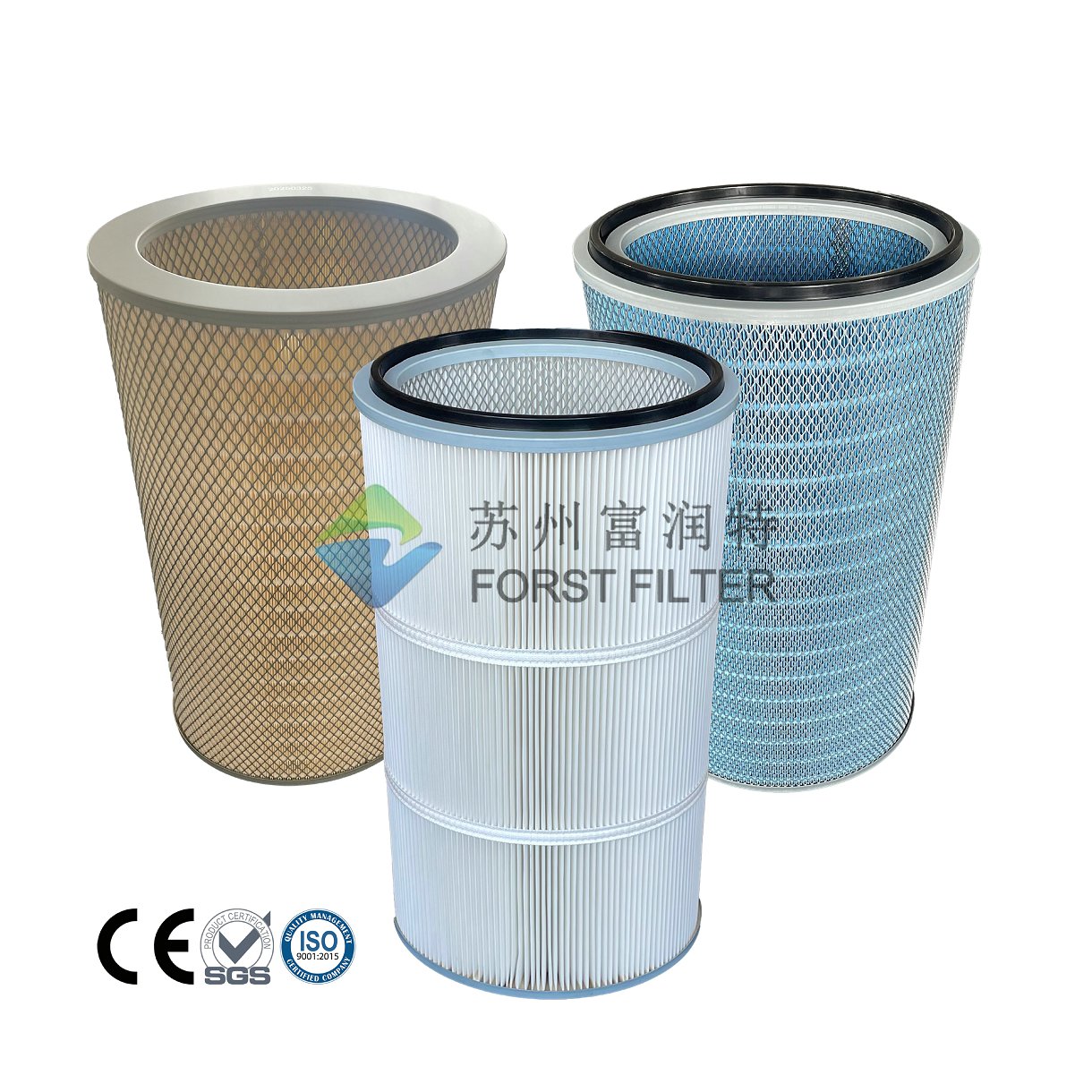 Oval Air Filter Cartridge