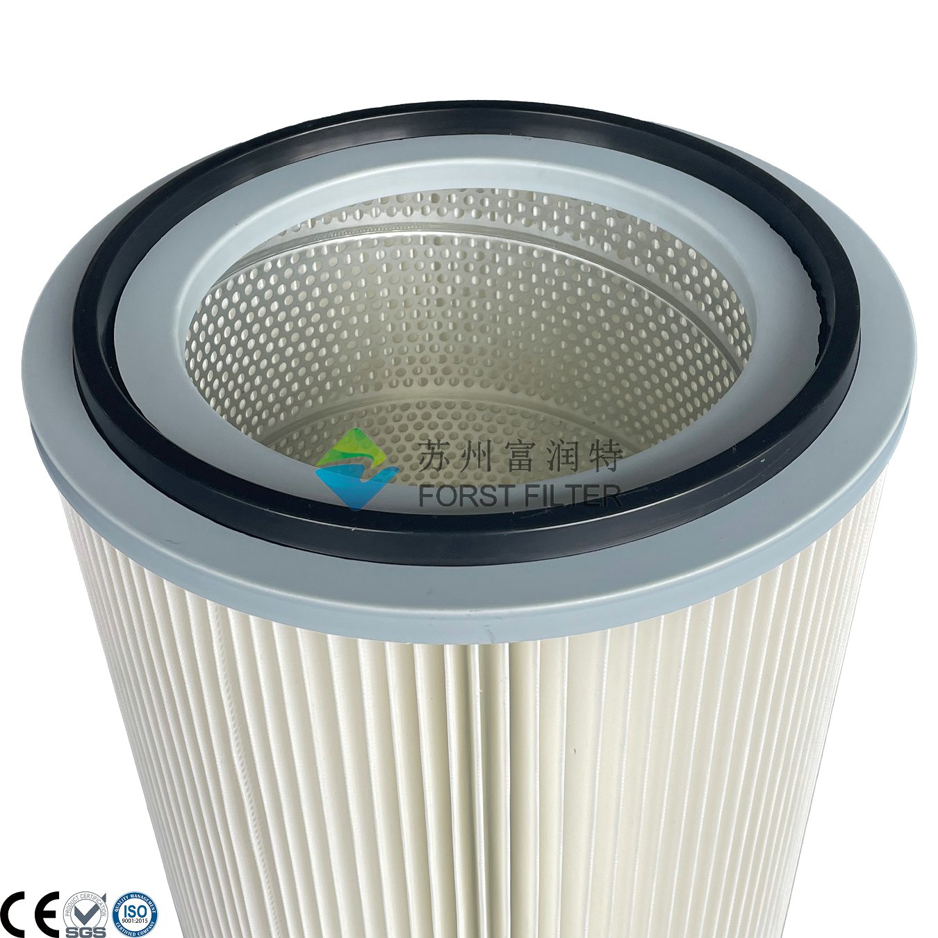 Durable Polyester Air Filter Cartridge for Industrial Dust Collectors