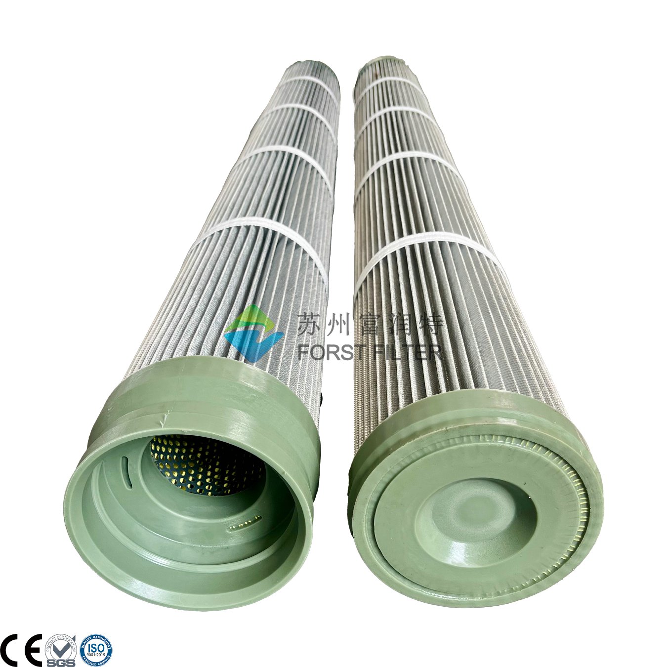 High-Efficiency PU End Cap Dust Collector Filter Cartridge | Polyurethane Seal, Long Service Life, Easy Installation