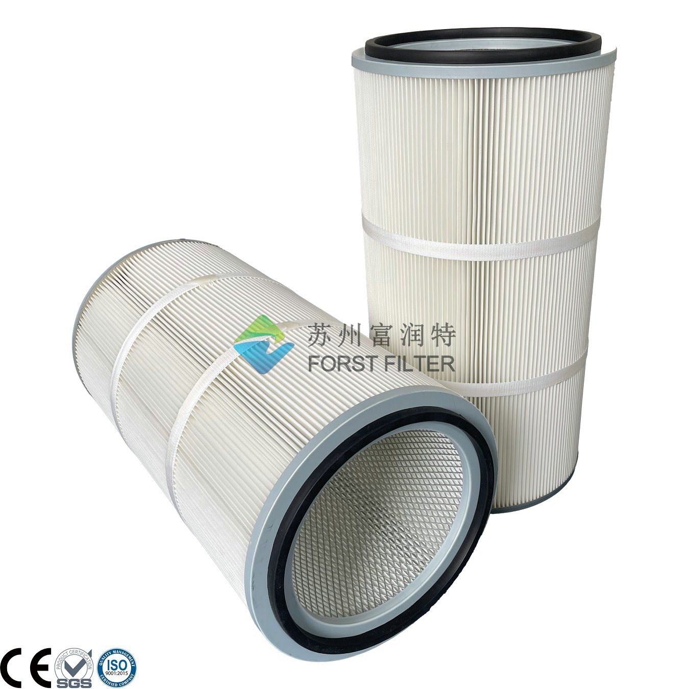 Durable Polyester Air Filter Cartridge for Industrial Dust Collectors