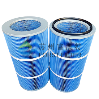 Blue Polyester Air Filter Cartridge