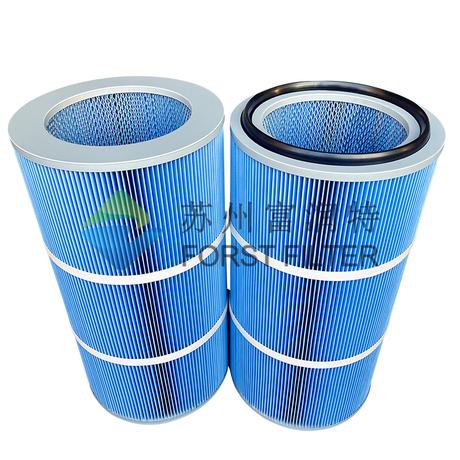 Blue Polyester Air Filter Cartridge