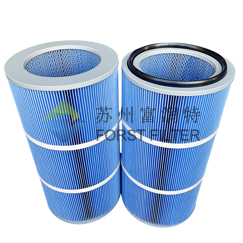Blue Polyester Air Filter Cartridge