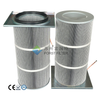 High-Efficiency Square Cap Clamp Dust Collector Filter Cartridge | Durable Polyester, Quick Installation, Long Service Life